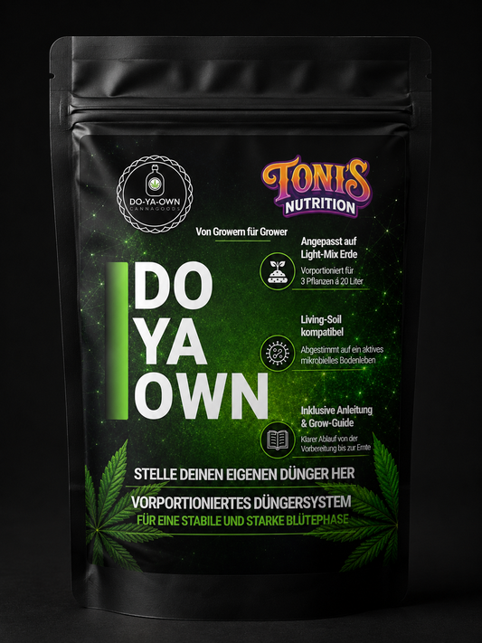 Do-Ya-Own X Tonis Nutrition CannaNutrition Kit Bloom
