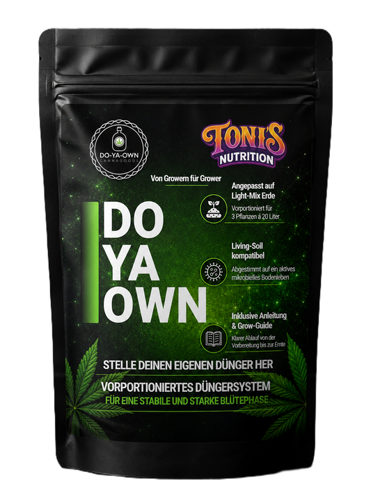 Do-Ya-Own X Tonis Nutrition CannaNutrition Kit Bloom