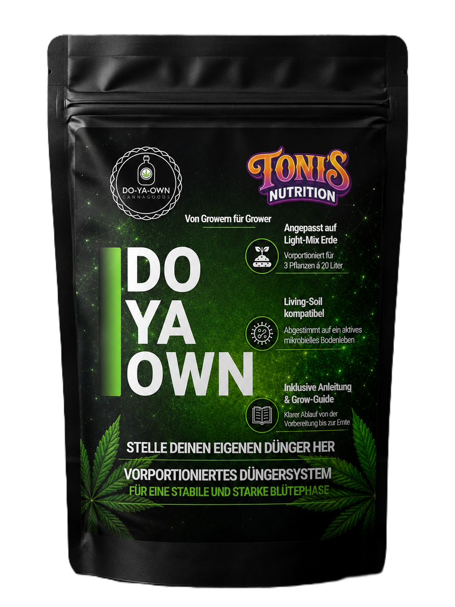 Do-Ya-Own X Tonis Nutrition CannaNutrition Kit Bloom
